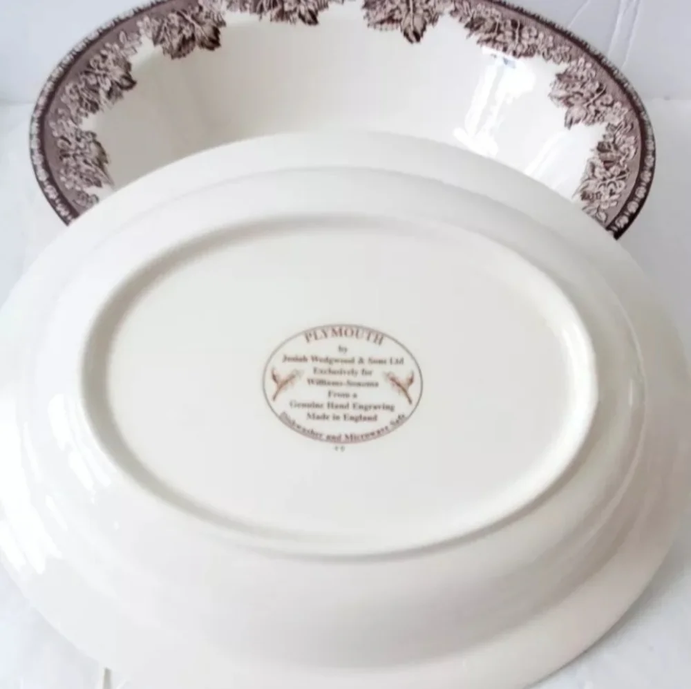 Williams Sonoma  Plymouth Josiah Wedgewood 6 pc Set